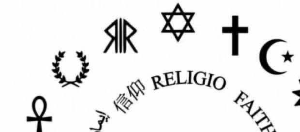 Immagine che richiama al pluralismo religioso. Immagine che richiama al pluralismo religioso.