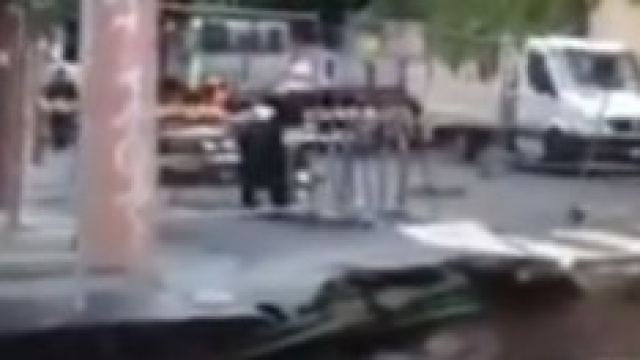 Voragine a Milano a causa del maltempo