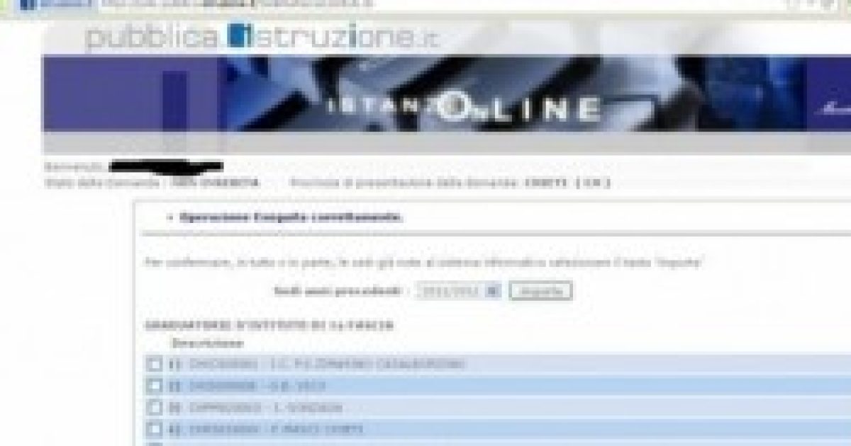 Modello B, Istanze Online: Nessun Modulo Cartaceo Da Stampare ...