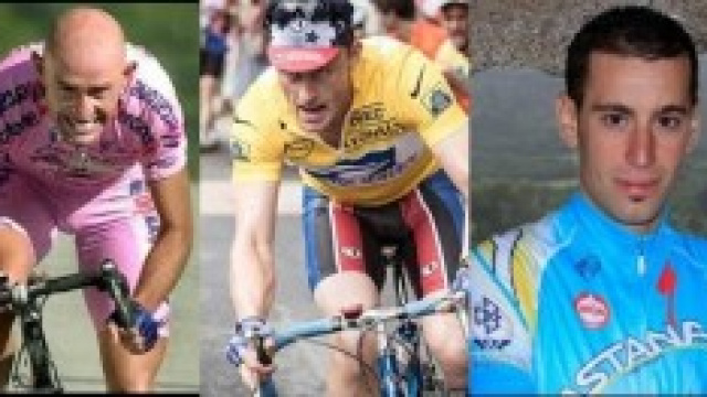 Marco Pantani, Lance Armstrong, Vincenzo Nibali