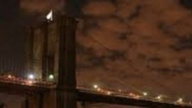 Nubi sul cielo di Manhattan