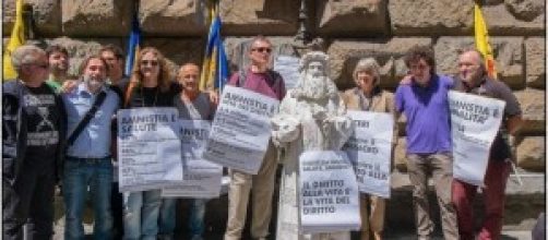 Amnistia e indulto 2014, manifestazione a Firenze