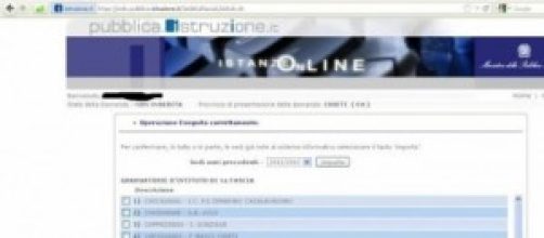 Istanze Online, modello B, anomalie che restano