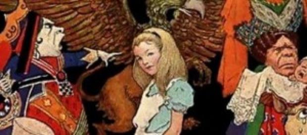 Ilustración de Alicia en el País de las Maravillas Ilustración de Alicia en el País de las Maravillas
