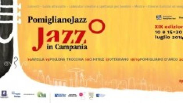 Locandina XIX Festival PomiglianoJazz in Campania.
