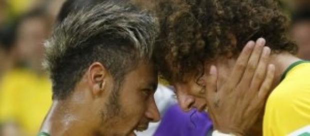 Neymar y David Luiz. Foto: CNN Neymar y David Luiz. Foto: CNN