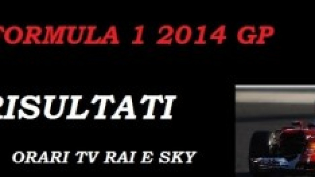 Orari tv GP Silverstone F1 2014, qualifiche e gara