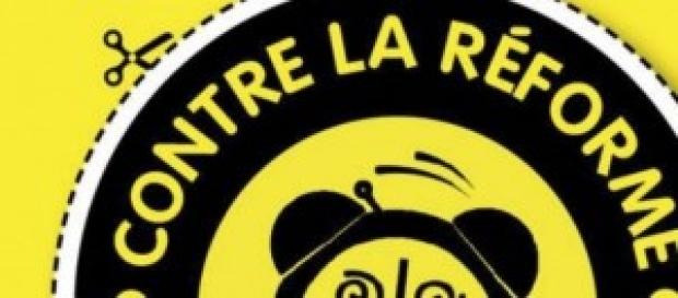 logo de l'un des groupes contre la réforme logo de l'un des groupes contre la réforme