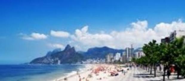 Playa de Ipanema en Río de Janeiro Playa de Ipanema en Río de Janeiro
