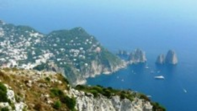 Capri, vista dei Faraglioni