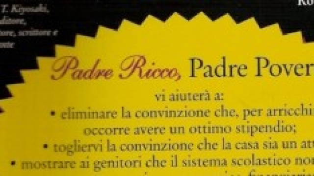 Padre Ricco Padre Povero di Robert T Kiyosaki