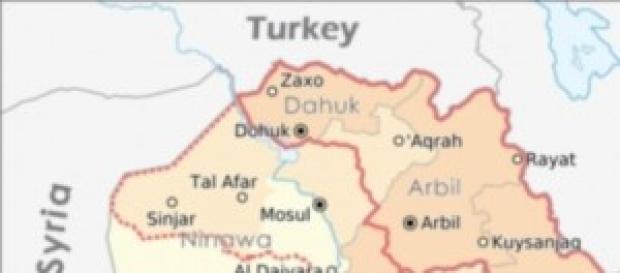 Il territorio degli Yazidi Il territorio degli Yazidi
