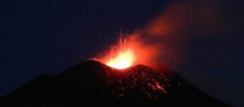 Lo spettacolo dell'Etna in eruzione
