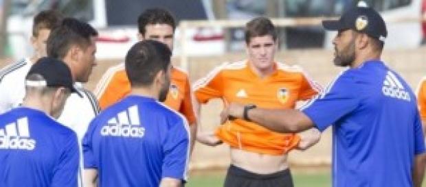 Entrenamiento de pretemporada del Valencia CF Entrenamiento de pretemporada del Valencia CF