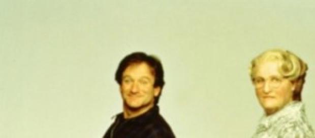 Robin Williams nel film capolavoro Mrs Doubtfire Robin Williams nel film capolavoro Mrs Doubtfire