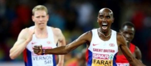 Farah se corona en el 10000 Farah se corona en el 10000