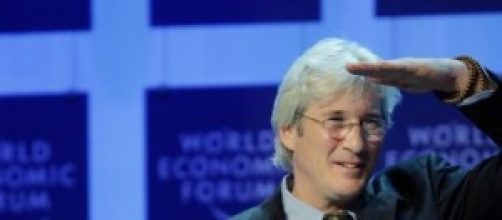 Richard  Gere   in Davos 