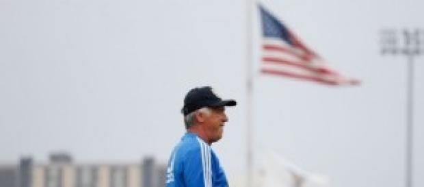 Ancelotti en la gira americana de su equipo Ancelotti en la gira americana de su equipo