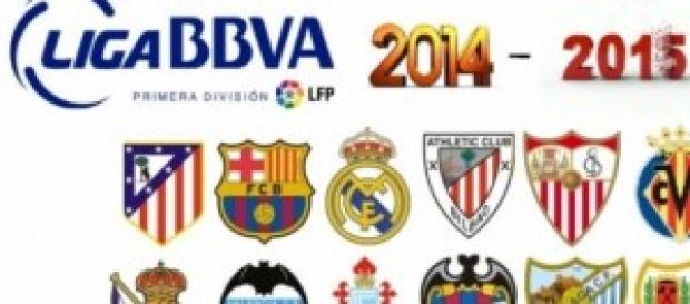 escudos de algunos equipos de la liga bbva 2014/15 escudos de algunos equipos de la liga bbva 2014/15