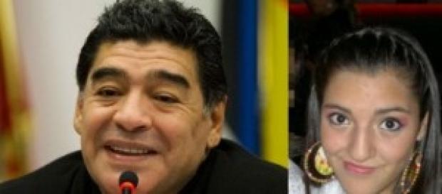 Jana, la hija de Diego Maradona Jana, la hija de Diego Maradona