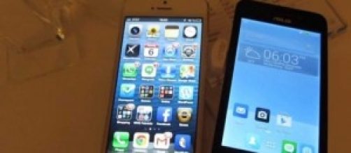 apple iphone 5c e asus zenfone 5