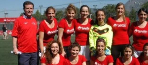 Equipo femenino en Chile. Equipo femenino en Chile.