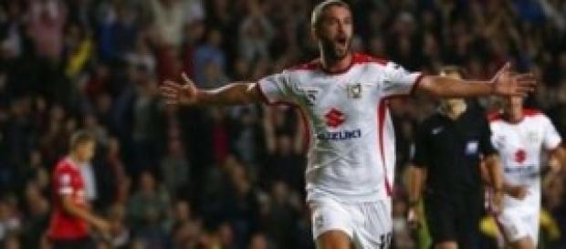 Uno de los goles del MK Dons Uno de los goles del MK Dons