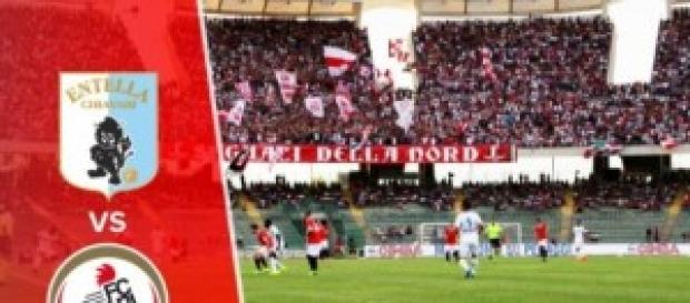 Virtus Entella vs Bari al debutto in serie B Virtus Entella vs Bari al debutto in serie B