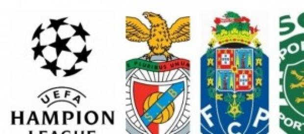 Três clubes portugueses na Champions Três clubes portugueses na Champions