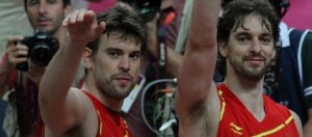 Dos de las estrellas de la actual España. Dos de las estrellas de la actual España.
