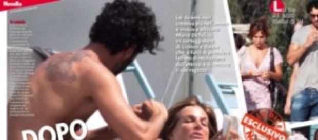 Mario De Felice e Giuliana De Sio nuova coppia. Mario De Felice e Giuliana De Sio nuova coppia.