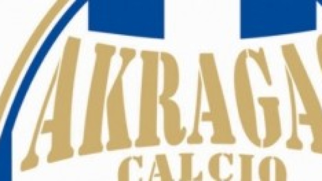 Akragas calcio. stemma della squadra.