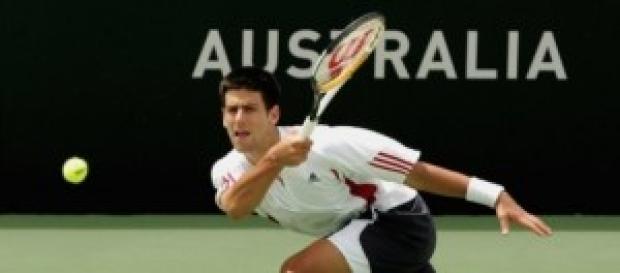 El Nº1 de la ATP jugando un torneo pasado. El Nº1 de la ATP jugando un torneo pasado.
