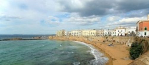 Uno sguardo sulla città vecchia di Gallipoli.