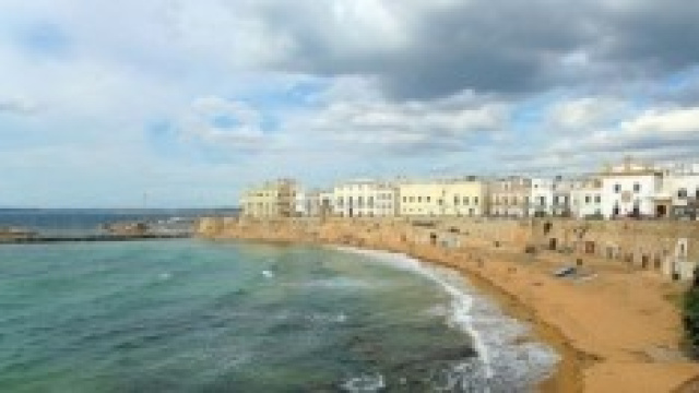 Uno sguardo sulla città vecchia di Gallipoli.