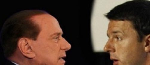 Il confronto Berlusconi - Renzi