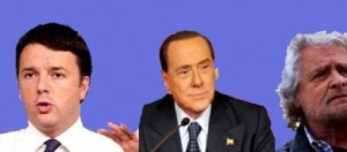 Renzi, Berlusconi, Grillo: riforme e giustizia 