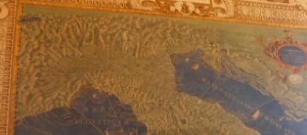 Carte geografiche, Musei Vaticani, l'Italia antica Carte geografiche, Musei Vaticani, l'Italia antica