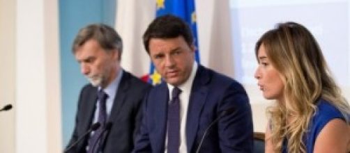 Riforme Boschi, Renzi, Delrio in Millegiorni
