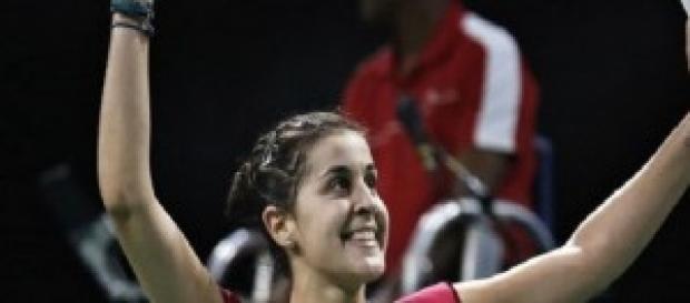 Carolina Marín, campeona mundial en bádminton Carolina Marín, campeona mundial en bádminton