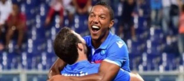 De Guzman dopo il gol al Genoa. Getty Images De Guzman dopo il gol al Genoa. Getty Images