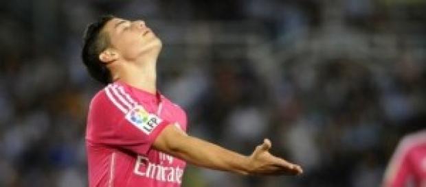 James desesperado ante la Real Sociedad James desesperado ante la Real Sociedad