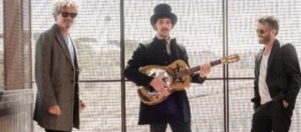 I tre artisti romani insieme I tre artisti romani insieme