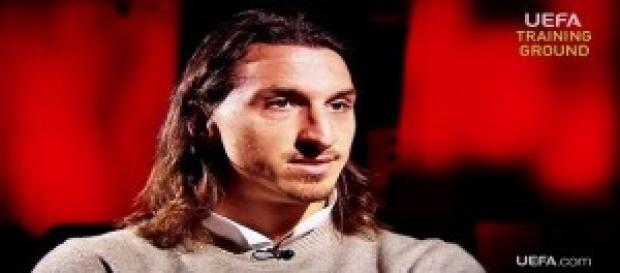 Zlatan Ibrahimovic e il suo Psg contro il Rennes Zlatan Ibrahimovic e il suo Psg contro il Rennes