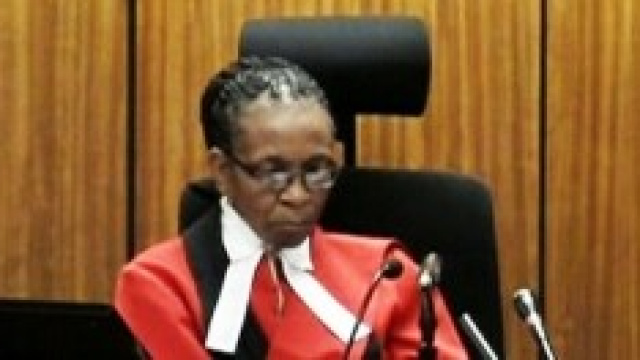 La giudice sudafricana Thokozile Masipa