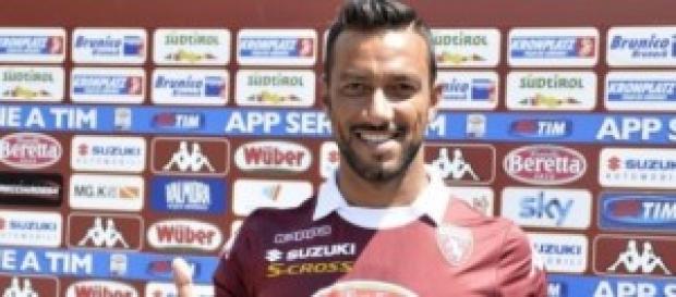l'ex juventino Fabio Quagliarella l'ex juventino Fabio Quagliarella