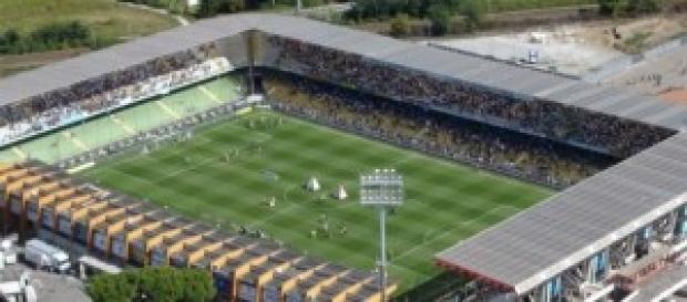 Lo stadio Manuzzi di Cesena Lo stadio Manuzzi di Cesena