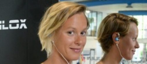 La nuotatrice Federica Pellegrini