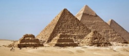 Las famosas piramides de Egipto.