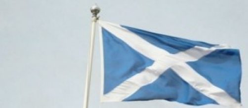 La Bandiera nazionale della Scozia 